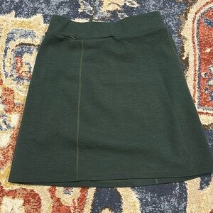 Ibex wool skirt.